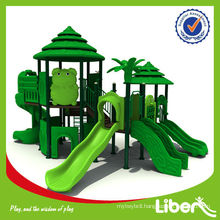 China Golden Manufacturer Outdoor Play Equipment for Preschoolers with Multiple Slides